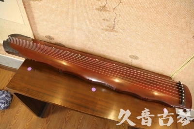 嘉峪关市●久音古琴  ●典藏系列 20230807 [红洒金竹节]
